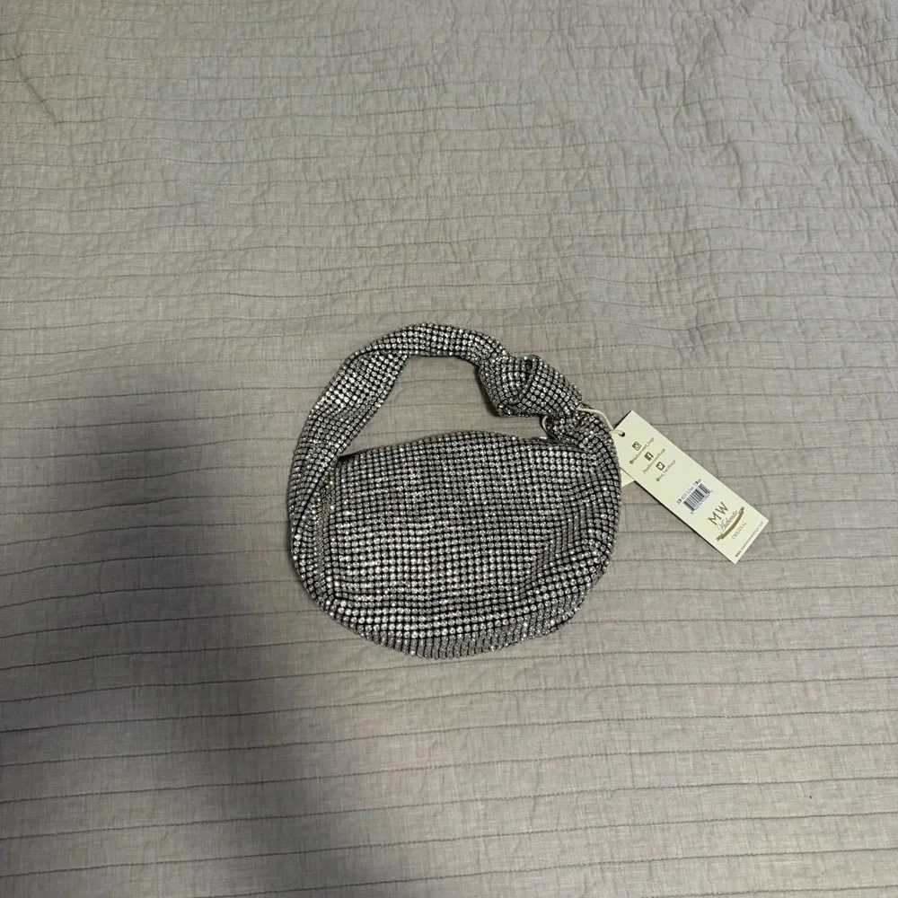 Silver Rhinestone Bag - Picture 3 of 3